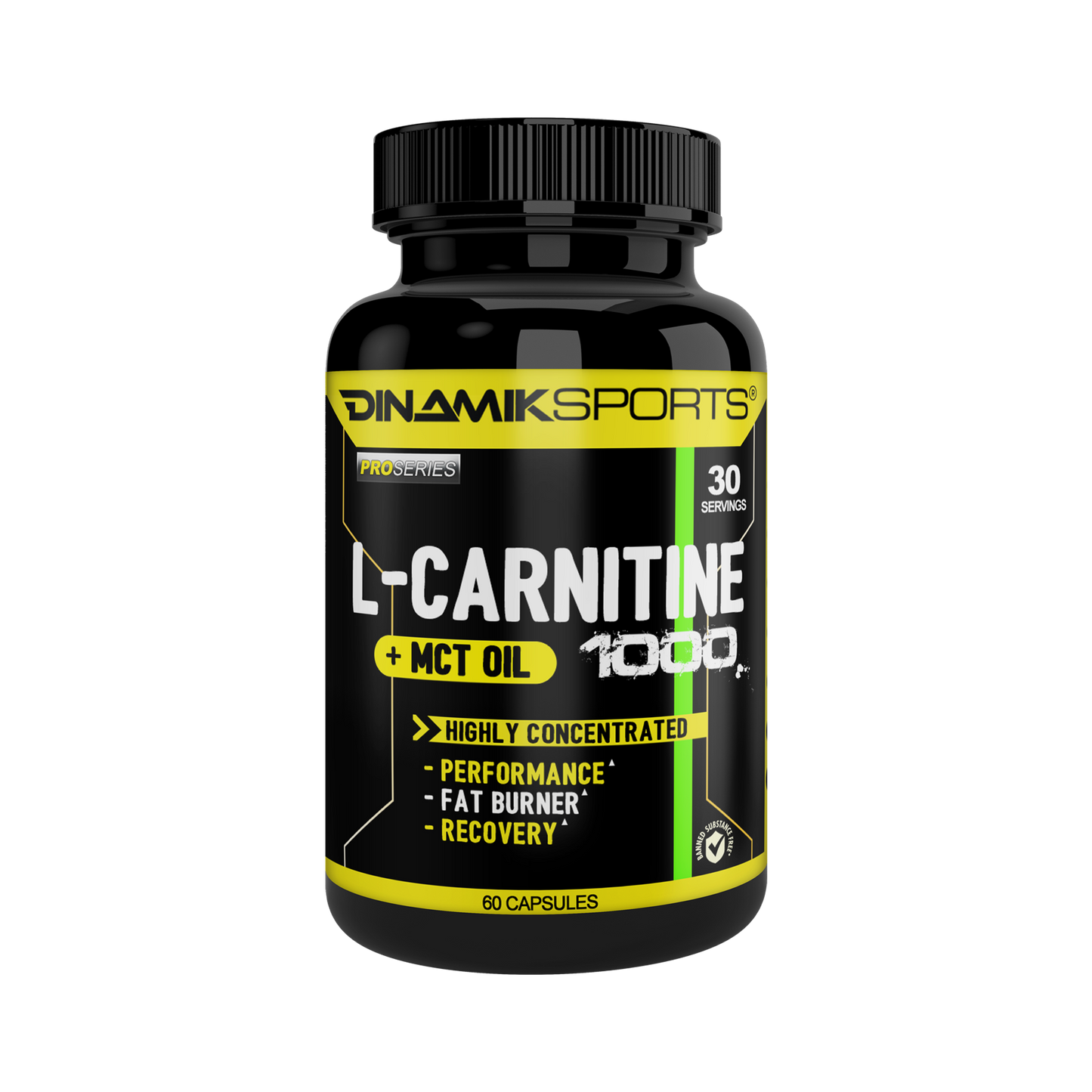 L-CARNITINE - 1000mg - 60 Capsules