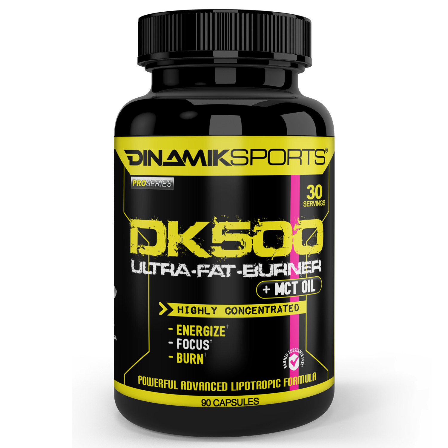 DK500 - Ultra FAT Burner - 90 Capsules – DINAMIK SPORTS